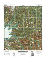Pineland South Texas Historical topographic map, 1:24000 scale, 7.5 X 7.5 Minute, Year 2012