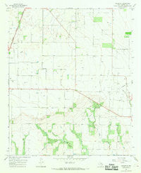 Pinkerton Texas Historical topographic map, 1:24000 scale, 7.5 X 7.5 Minute, Year 1966