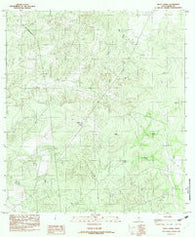 Pinto Creek Texas Historical topographic map, 1:24000 scale, 7.5 X 7.5 Minute, Year 1982