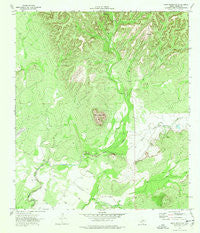Pinto Mountain Texas Historical topographic map, 1:24000 scale, 7.5 X 7.5 Minute, Year 1974