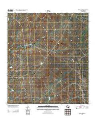 Pinto Creek Texas Historical topographic map, 1:24000 scale, 7.5 X 7.5 Minute, Year 2013