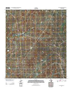 Pinto Creek Texas Historical topographic map, 1:24000 scale, 7.5 X 7.5 Minute, Year 2013