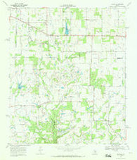 Pioneer Texas Historical topographic map, 1:24000 scale, 7.5 X 7.5 Minute, Year 1969