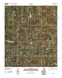Pioneer Texas Historical topographic map, 1:24000 scale, 7.5 X 7.5 Minute, Year 2010
