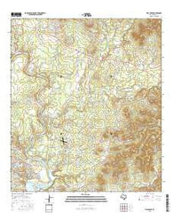 Pipe Creek Texas Current topographic map, 1:24000 scale, 7.5 X 7.5 Minute, Year 2016