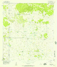 Pita Camp Texas Historical topographic map, 1:24000 scale, 7.5 X 7.5 Minute, Year 1956