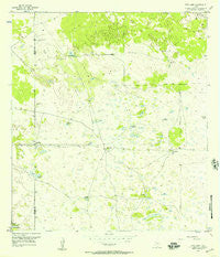 Pita Camp Texas Historical topographic map, 1:24000 scale, 7.5 X 7.5 Minute, Year 1956
