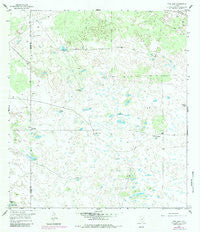Pita Camp Texas Historical topographic map, 1:24000 scale, 7.5 X 7.5 Minute, Year 1956