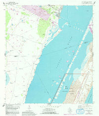 Pita Island Texas Historical topographic map, 1:24000 scale, 7.5 X 7.5 Minute, Year 1969