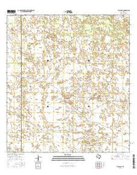 Pita Camp Texas Current topographic map, 1:24000 scale, 7.5 X 7.5 Minute, Year 2016