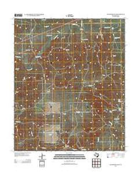 Pitchfork Flats Texas Historical topographic map, 1:24000 scale, 7.5 X 7.5 Minute, Year 2012