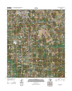 Pittsburg Texas Historical topographic map, 1:24000 scale, 7.5 X 7.5 Minute, Year 2013