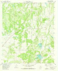 Placid Texas Historical topographic map, 1:24000 scale, 7.5 X 7.5 Minute, Year 1979