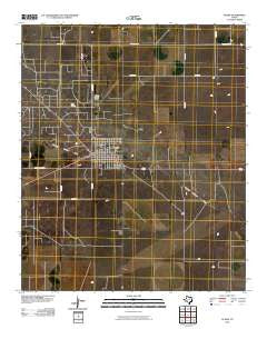 Plains Texas Historical topographic map, 1:24000 scale, 7.5 X 7.5 Minute, Year 2010