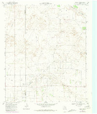 Plains 1 SE Texas Historical topographic map, 1:24000 scale, 7.5 X 7.5 Minute, Year 1969