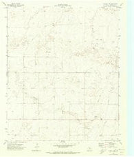 Plains 1 SW Texas Historical topographic map, 1:24000 scale, 7.5 X 7.5 Minute, Year 1970