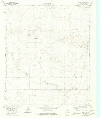 Plains 1 SW Texas Historical topographic map, 1:24000 scale, 7.5 X 7.5 Minute, Year 1970