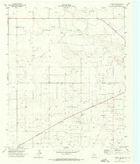 Plains NW Texas Historical topographic map, 1:24000 scale, 7.5 X 7.5 Minute, Year 1971