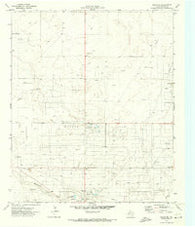 Plains SE Texas Historical topographic map, 1:24000 scale, 7.5 X 7.5 Minute, Year 1971