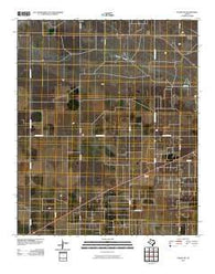 Plains NW Texas Historical topographic map, 1:24000 scale, 7.5 X 7.5 Minute, Year 2010