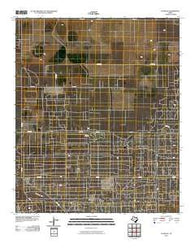 Plains SE Texas Historical topographic map, 1:24000 scale, 7.5 X 7.5 Minute, Year 2010