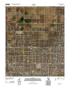 Plains SE Texas Historical topographic map, 1:24000 scale, 7.5 X 7.5 Minute, Year 2010