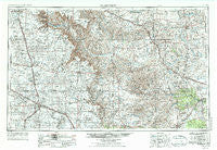 Plainview Texas Historical topographic map, 1:250000 scale, 1 X 2 Degree, Year 1954