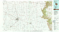 Plainview Texas Historical topographic map, 1:100000 scale, 30 X 60 Minute, Year 1985