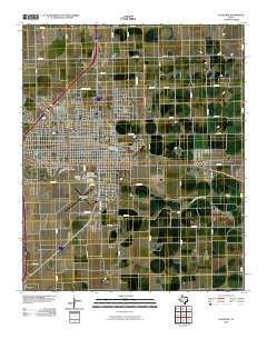 Plainview Texas Historical topographic map, 1:24000 scale, 7.5 X 7.5 Minute, Year 2010