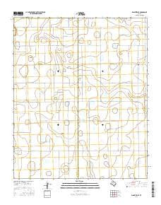 Plainview SE Texas Current topographic map, 1:24000 scale, 7.5 X 7.5 Minute, Year 2016