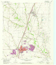 Plano Texas Historical topographic map, 1:24000 scale, 7.5 X 7.5 Minute, Year 1960