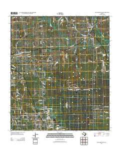 Plantersville Texas Historical topographic map, 1:24000 scale, 7.5 X 7.5 Minute, Year 2013