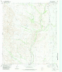 Plata Texas Historical topographic map, 1:24000 scale, 7.5 X 7.5 Minute, Year 1983