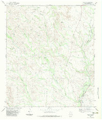 Plata NE Texas Historical topographic map, 1:24000 scale, 7.5 X 7.5 Minute, Year 1983