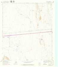 Plateau Texas Historical topographic map, 1:24000 scale, 7.5 X 7.5 Minute, Year 1964
