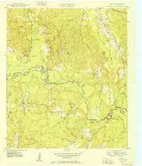 Platt Texas Historical topographic map, 1:24000 scale, 7.5 X 7.5 Minute, Year 1950