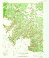 Pleasant Creek Texas Historical topographic map, 1:24000 scale, 7.5 X 7.5 Minute, Year 1963