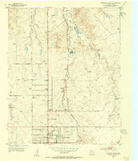 Pleasant Valley Texas Historical topographic map, 1:24000 scale, 7.5 X 7.5 Minute, Year 1953