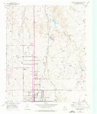 Pleasant Valley Texas Historical topographic map, 1:24000 scale, 7.5 X 7.5 Minute, Year 1953
