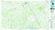 Pleasanton Texas Historical topographic map, 1:100000 scale, 30 X 60 Minute, Year 1985
