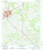 Pleasanton Texas Historical topographic map, 1:24000 scale, 7.5 X 7.5 Minute, Year 1968