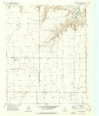Pleasure Pond Texas Historical topographic map, 1:24000 scale, 7.5 X 7.5 Minute, Year 1974