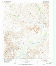 Plemons Texas Historical topographic map, 1:24000 scale, 7.5 X 7.5 Minute, Year 1953