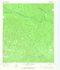 Pluck Texas Historical topographic map, 1:24000 scale, 7.5 X 7.5 Minute, Year 1963