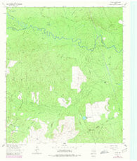 Pluck Texas Historical topographic map, 1:24000 scale, 7.5 X 7.5 Minute, Year 1963