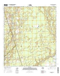 Plum Grove Texas Current topographic map, 1:24000 scale, 7.5 X 7.5 Minute, Year 2016
