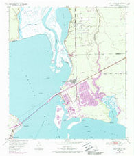 Point Comfort Texas Historical topographic map, 1:24000 scale, 7.5 X 7.5 Minute, Year 1952