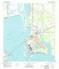 Point Comfort Texas Historical topographic map, 1:24000 scale, 7.5 X 7.5 Minute, Year 1995