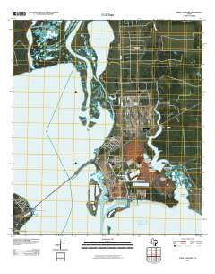 Point Comfort Texas Historical topographic map, 1:24000 scale, 7.5 X 7.5 Minute, Year 2010