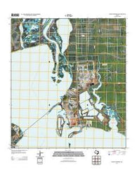 Point Comfort Texas Historical topographic map, 1:24000 scale, 7.5 X 7.5 Minute, Year 2013